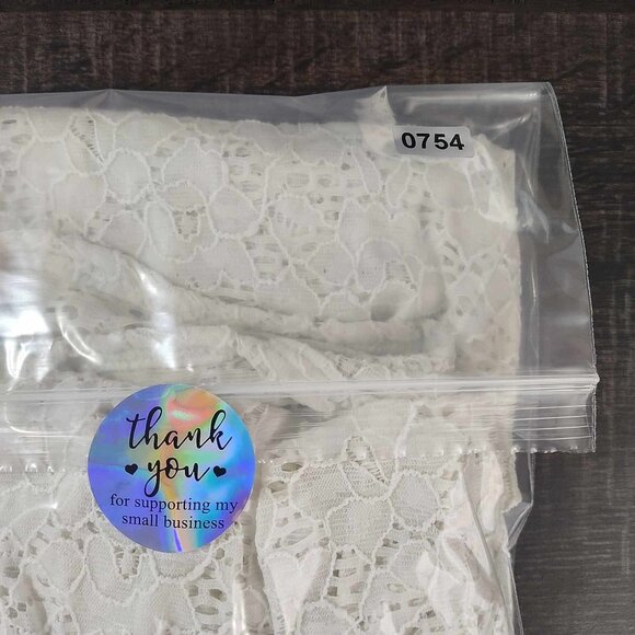 Maurices Women's XXL White Boho Lacy Conquette Preppy Babydoll Fairy Tank Top - Picture 9 of 9